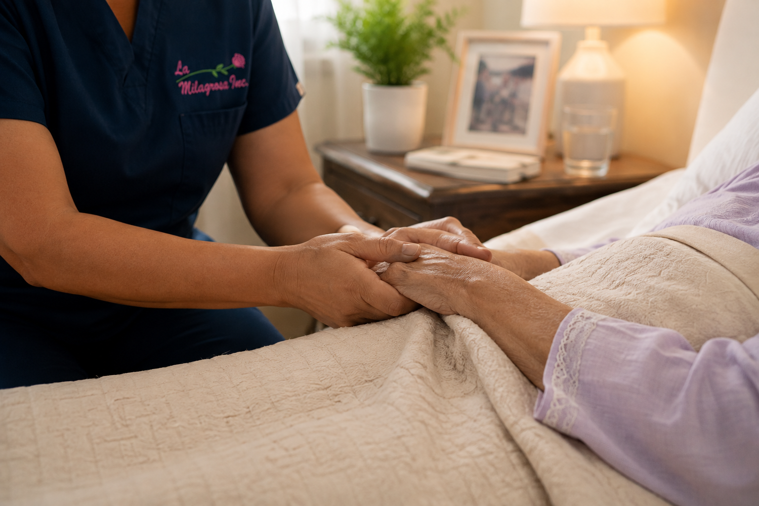 cuidar al paciente es apoyar a su lado